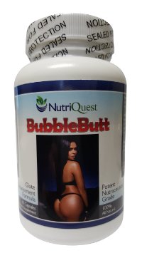 Bubble Butt Enhancement | Enlargement Capsules | PILLS (1 Bottle)