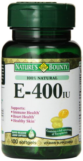 Nature's Bounty Natural E-complex, 400-IU, 100-Count