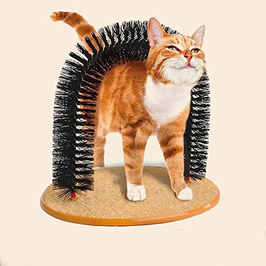 Purrfect Arch Cat Groom Self Grooming Cat Toy Cat Self Groomer and Massager