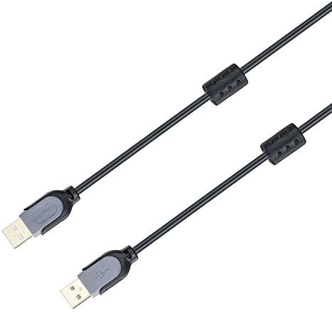 USB to USB Cable, Antkeet 30ft USB 2.0 Type A to A 24/28AWG Cable Cord Data Transfer for Hard Drive Enclosures, Printers, Modems, Cameras,etc.