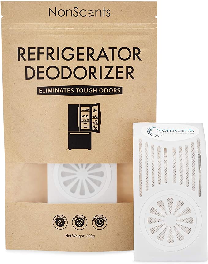 NonScents Refrigerator Deodorizer, Air Filter, Food Preserver