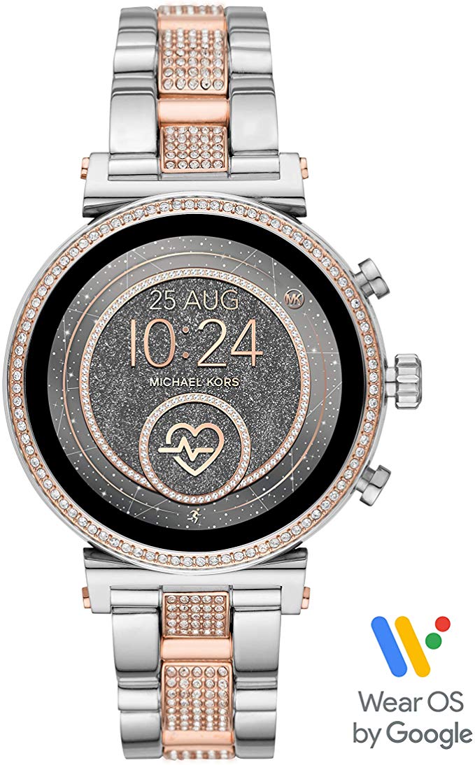 Michael Kors Access Sofie Heart Rate Smartwatch- Powered with Wear OS by Google with Heart Rate, GPS, NFC, and Smartphone Notifications