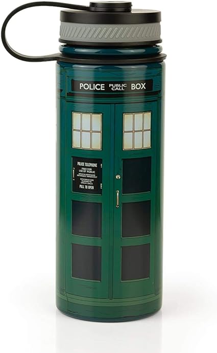Doctor Who 13th Doctor Tardis Stainless Steel Water Bottle
