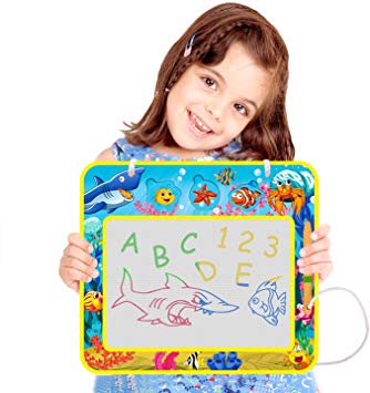 Magnetic Drawing Board for Kid and Toddler Toy - Erasable Colorful Magna Doodle Board for Boy and Girl Etch a Sketch Best Gift