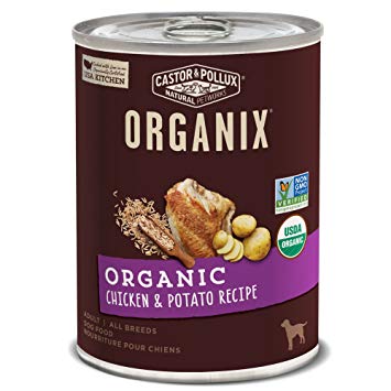 Organix Castor & Pollux Organic Canned Dog Food, 12 Count 12.7 oz