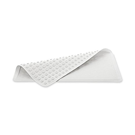 Rubbermaid Commercial Products 1982726 Safti-Grip Bath Mat, Large, White