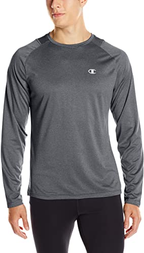 Champion Men's Double Dry Run Long-Sleeve T-Shirt