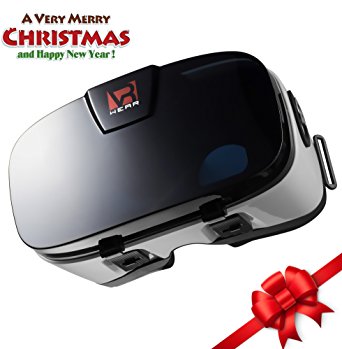 VR Headset - Virtual Reality Goggles by VR WEAR 3D VR Glasses for iPhone 6/7/8/Plus/X & Samsung S6/S7/S8/Note and other Android Smartphones with 4.5-6.3" Screens