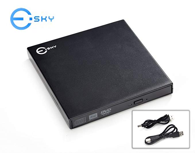 Esky174; External USB Region Free DVD Burner CD DVD ROM CDRW Drive Player