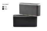 Wireless Wifi Multiroom Music System Featuring AirPlayDlna Spotify ConnectQplayBuilt-in Wifi Wifi Direct Auxiliary-inMultiroom playwith Rechargeable Battery  BrandDOSS Cloud Fox  ColorGray