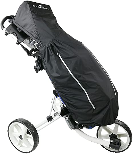 Rain Tek Golf Bag and Club Rain Protection Cover for Two, Three, Four Wheel, and Electric Carts