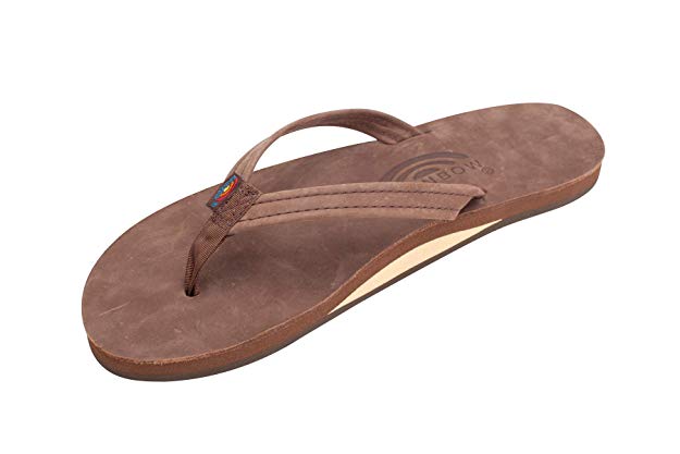 Rainbow Sandals Women's Single Layer Premier Leather Narrow Strap