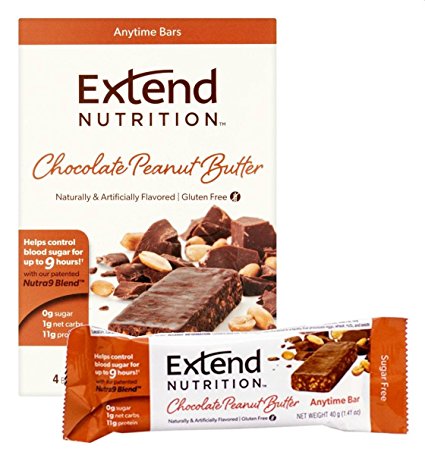 Extend Bar, Chocolate Peanut Butter, 1.41 oz. Bars (Pack of 15)