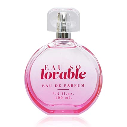 Romance Collection Women's Perfume Spray - Eau So Lovable, 3.4 oz 100 ml - Easy and Fresh Fragrance with a Blending of Lemon, Apple and Marine Note - Tru Fragrance & Beauty