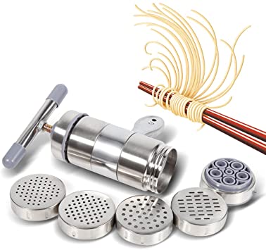 Fdit Manual Noodles Press Machine Pasta Maker Juice Squeezing Machine Hand Crank Making Tool Cookware