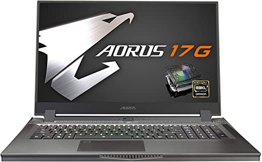 AORUS 17G: 17.3 Inch FHD 240 Hz, i7 10875H, RTX2060, 16 GB RAM, 512 GB SSD, Win10 Home