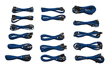 Corsair CP-8920046 Standard Power Cable Kit, Blue