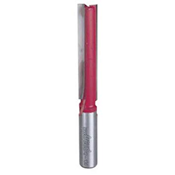 Freud 1/2-Inch (Dia.) Double Flute Straight Bit (Double Grind), (12-130)