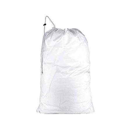 Oniche Travel Laundry Bag 1 Pack Extra Large Laundry Bag 60x90 cm Drawstring College Laundry Bags for Travel,Family,Dorm (23.6'' x 35.5'', 1 Pcs White)