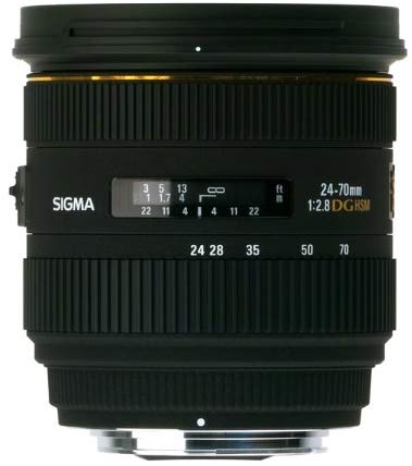 Sigma 24-70mm f/2.8 IF EX DG HSM AF Standard Zoom Lens for Sigma Digital SLR Cameras