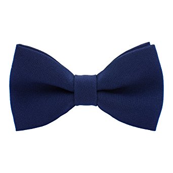 Classic Pre-Tied Bow Tie Formal Solid Tuxedo for Adults & Children, by Bow Tie House