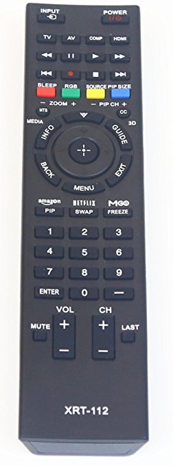 NetTech vizio112 Universal Remote Control for All Vizio Brand, Smart TV - 1 Year Warranty