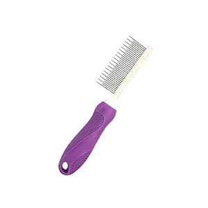 Detangling Pet Hair Comb Pet Grooming Comb Long Stainless Steel Teeth Comb for Dogs Cats