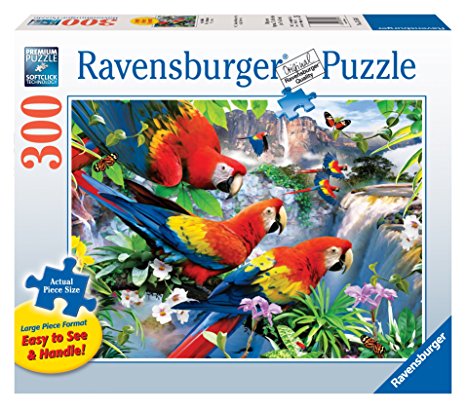 Ravensburger Tropical Birds - 300 Pieces Large Format Puzzle