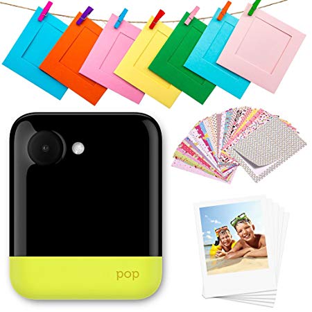 Polaroid POP 2.0-20MP Instant Print Digital Camera with 3.97" Touchscreen Display, Built-in Wi-Fi, 1080p HD Video, Yellow