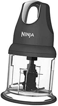 Food Chopper Express Chop with 200-Watt, 16-Ounce Bowl for Mincing, Chopping, Grinding, Blending and Meal Prep (New Version)