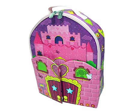 Neat-Oh! ZipBin Doll House Bring-Along Backpack (Colors and Styles Of Doll May Vary)
