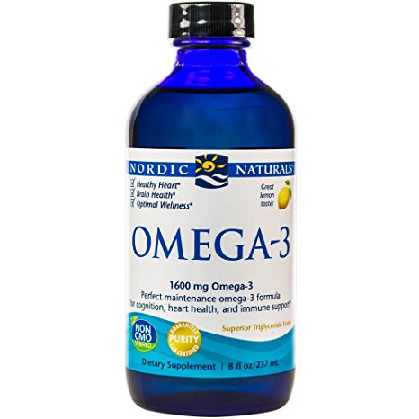 Nordic Naturals - Omega-3, Cognition, Heart Health, and Immune Support, 8 Ounces (FFP)