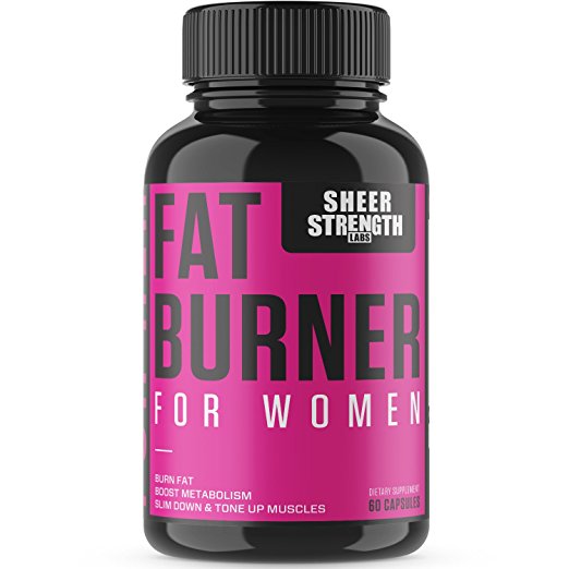 Sheer Fat Burner for Women - #1 Best-Selling Fat Burning Thermogenic Supplement, Metabolism Booster, and Appetite Suppressant Designed for Women, 100% Money Back Guarantee, 60 Weight Loss Pills