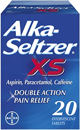 Alka-Seltzer XS Pain Relief Tablets, 20 ml