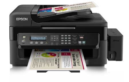 Epson EcoTank L555 Multifunction Inkjet Printer with Refillable Ink Tank