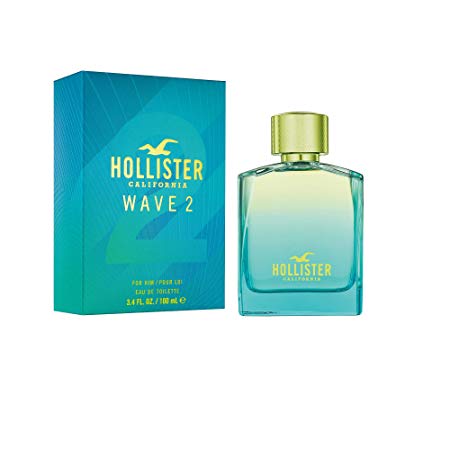 Hollister Wave 2, Eau de Toilette Spray, Men, 3.4 Ounce