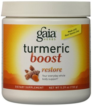 Gaia Herbs Turmeric Boost Restore Supplement, 5.29 Ounce