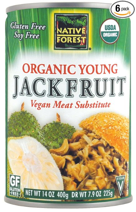 Native Forest Organic Vegan Meat Substitute, Young Jackfruit, 14 Ounce (Pack of 6)