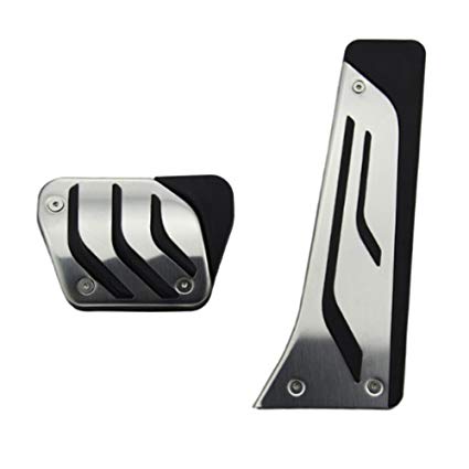 No Drill Gas Brake Pedals Plate Cover For BMW pedal 1 3 5 7 Series X3 X 5 Z4