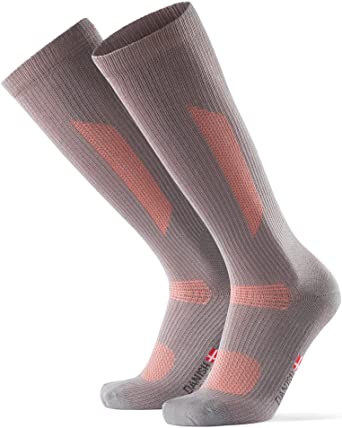 Calcetines de Compresión de Algodón Orgánico, Hombre y Mujer, 14-18 mmhg, para Varices, Recuperación, Embarazo, Circulación Sanguínea, Vuelos, Trombosis, Enfermeras, Deporte, Running, Pack de 1 o 3