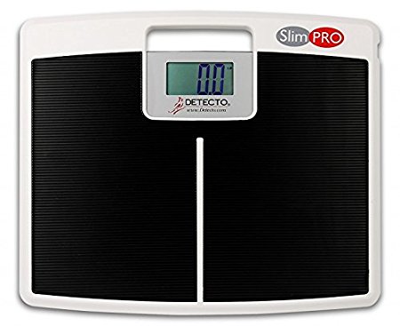 Detecto SlimPro Portable Electronic Home Bath Weigh Scale