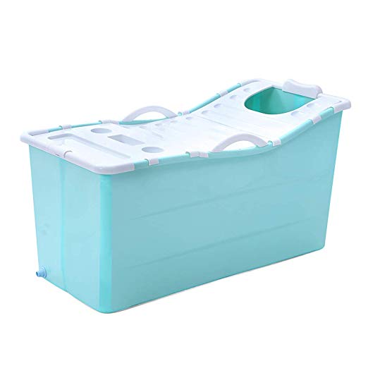 Adult Folding Bathtub Plastic Baby Swimming Pool Children Bath Barrel Household Large Portable tub by TIANTA