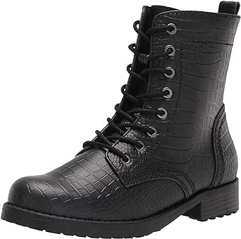 Amazon Essentials Women's Lace-Up Combat Boot-Discontinued Colors