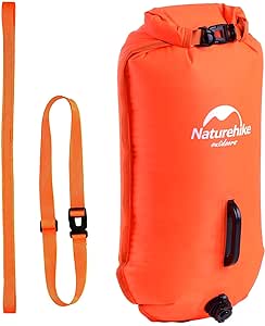 Naturehike Boya Natación,28L Bolsas Estancas Aguas Abiertas Lnflable Flotador de Remolque para Todos los Triatletas de Deportes Acuáticos y Nadadores de Aguas Abiertas