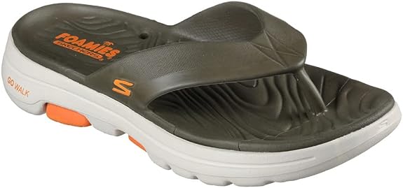 Skechers mens Go Walk 5 - Sit Back Sandal