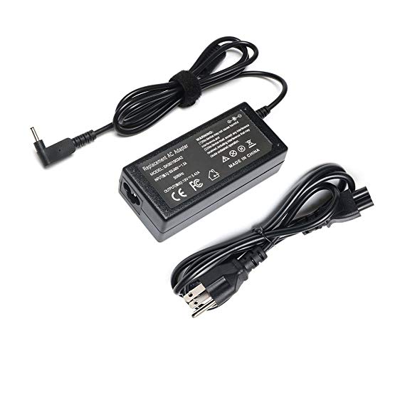 19V 3.42A 65W Replacement Laptop Battery Charger for Acer ChromeBook C720 C720P Ac Adapter Power Supply Cord