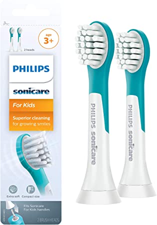 Philips Sonicare for Kids Replacement Toothbrush Heads, HX6032/94