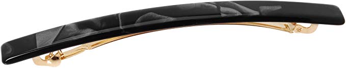 France Luxe Long and Skinny Barrette - Nacro Black
