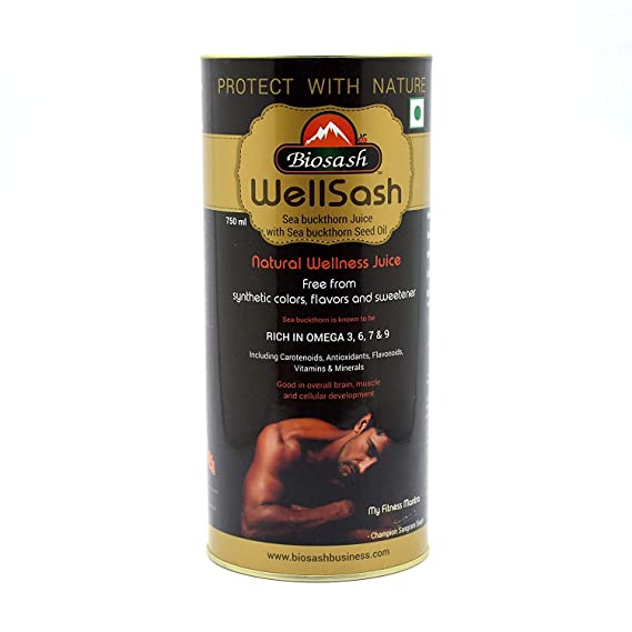BIOSASH WellSash Buckthorn Juice with Sea Seed Oil