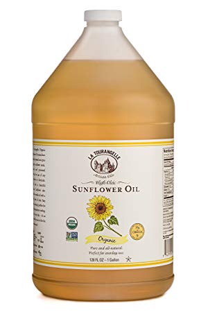 La Tourangelle, Organic Sunflower Oil, 128 Fluid Ounce